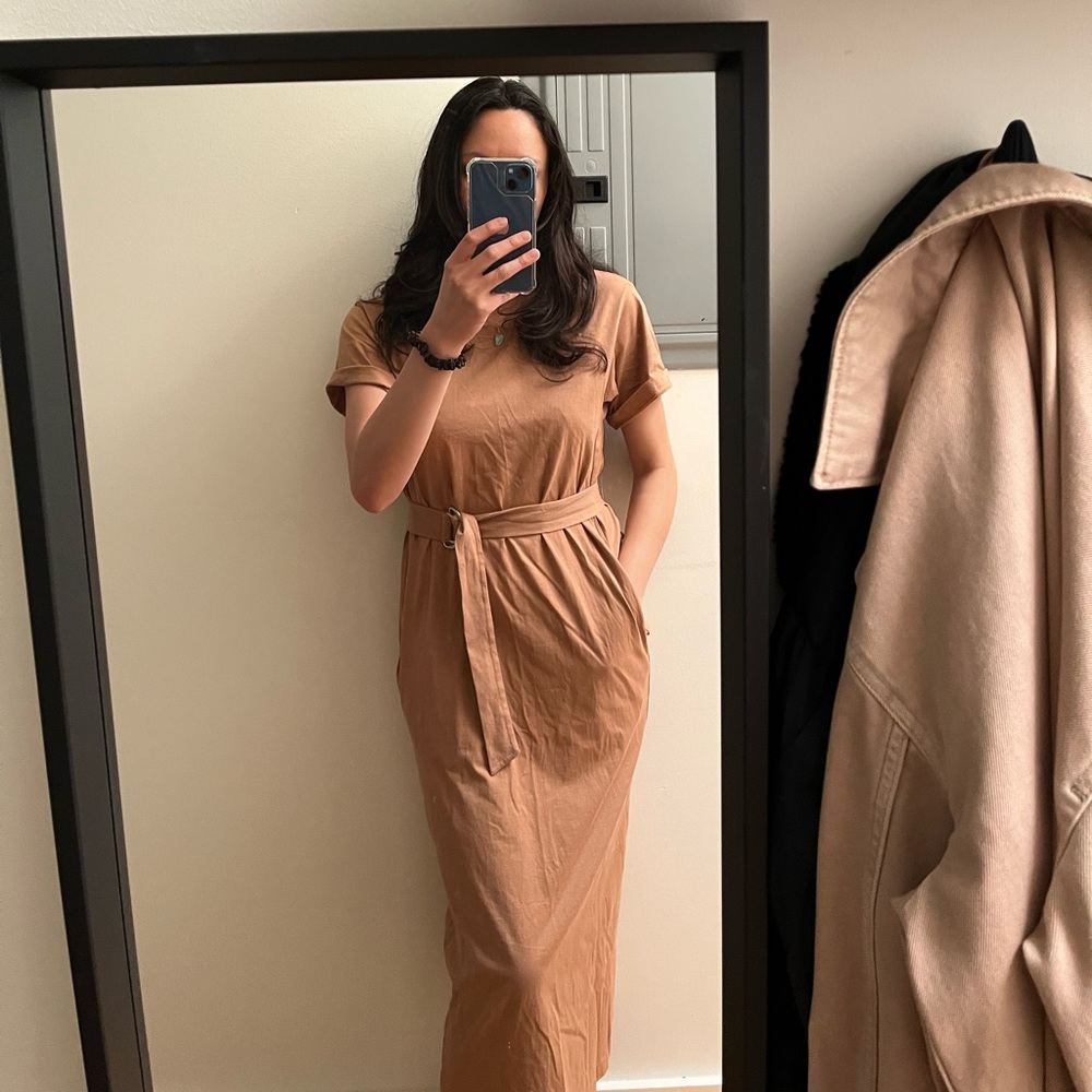 Uniqlo maxi tshirt dress